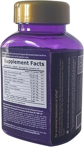 Miniatura 3 de Dream Spell Ayuda para dormir 3D de base natural - Alivia una mente hiperactiva a la hora de acostarse, sin aturdimiento al día siguiente, sin