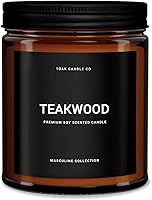 Vista 7 de 1OAK Vela de ámbar de almizcle negro, vela perfumada de cera de soja para hombres, 7 onzas, de larga duración, masculina, opción de regalo premium