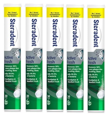 Steradent Active Fresh Denture Cleaning Tablets 30 Pack