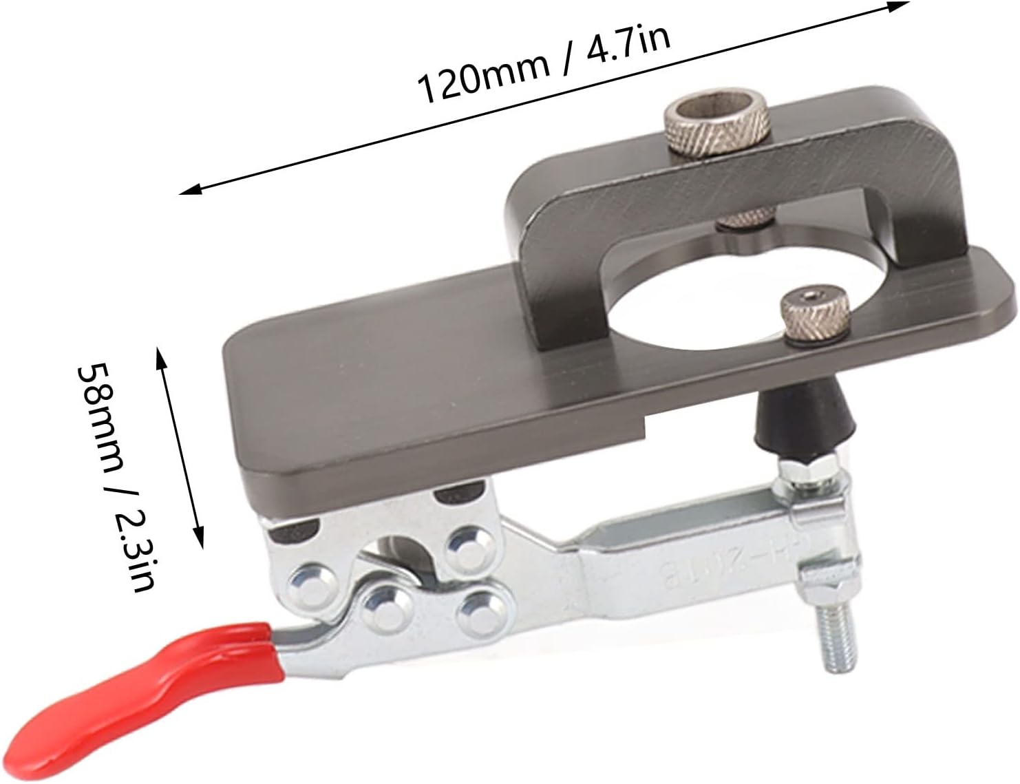 Restokki 35mm Concealed Hinge Boring Jig Aluminum Alloy Woodworking Hole Drilling Guide Locator For Door Cabinet