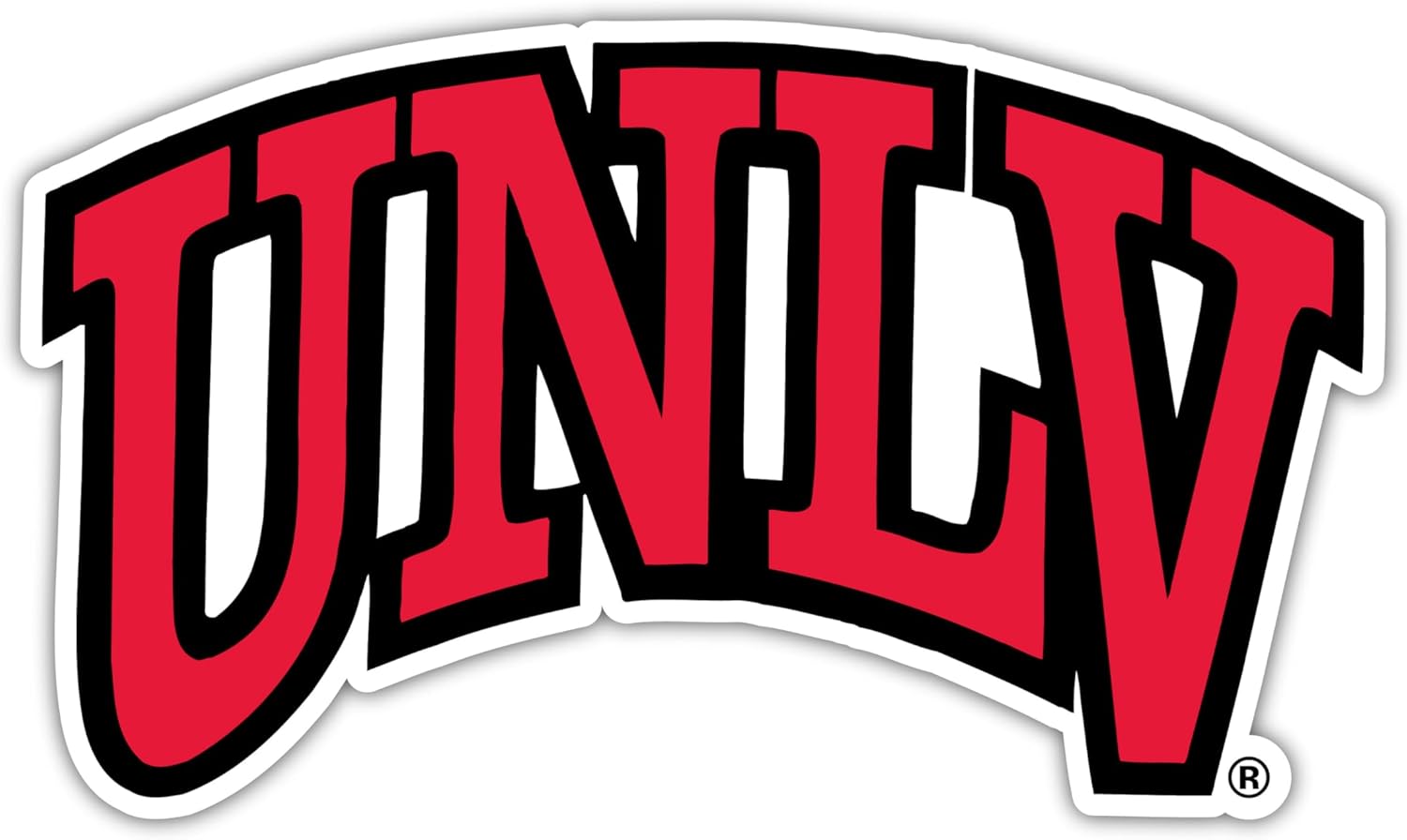 UNLV Rebels 2 Inch Vinyl Decal Sticker Officially Licensed Collegiate Product