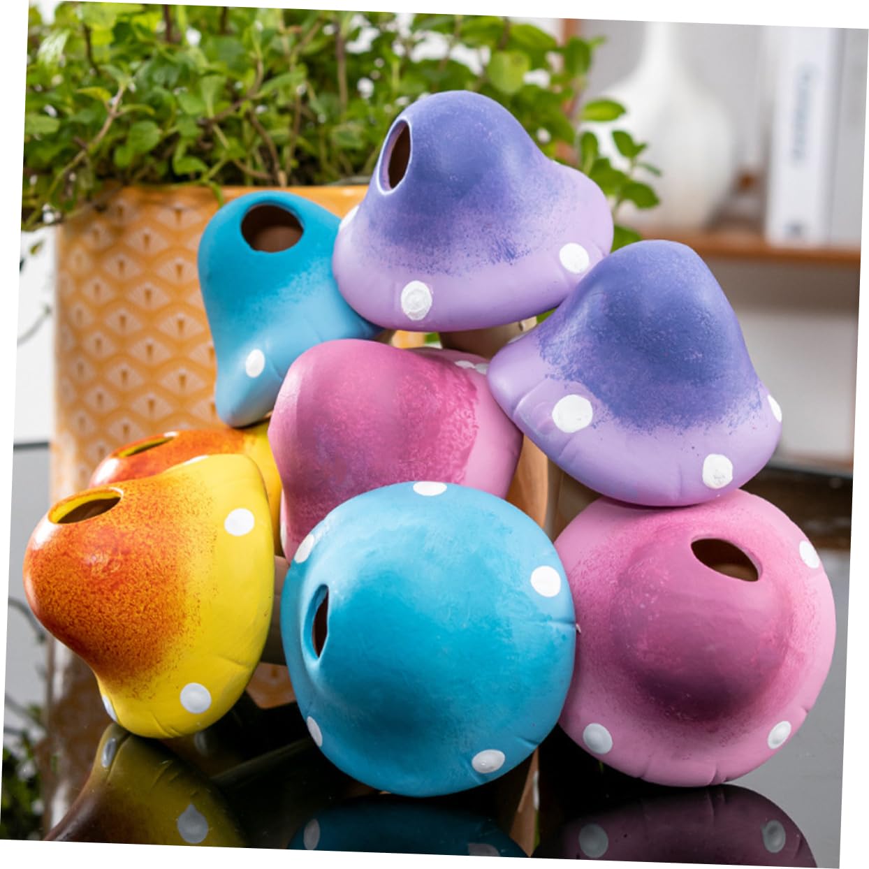 4 dispositivos de riego automático de hongos para uso duradero, reutilizable, herramienta de riego para suculentas y plantas en maceta