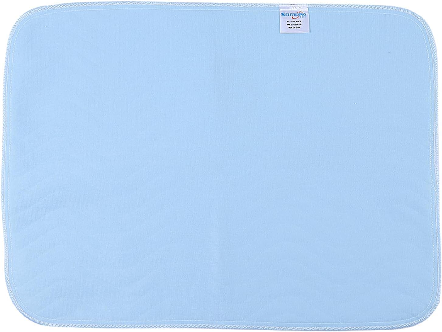 Serviettes hygiéniques réutilisables pour fuites urinaires et tapis de lit lavable adulte