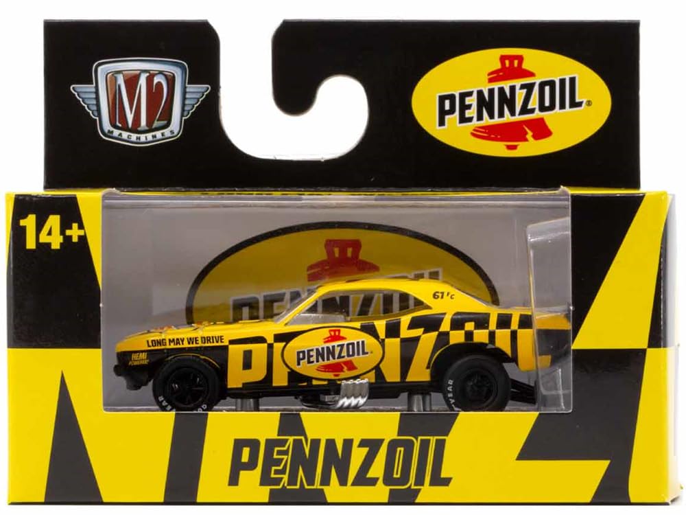 M2 Machines1:64 Scale Auto Sentics Release 87 "1971 Dodge Challenger Fanaker"