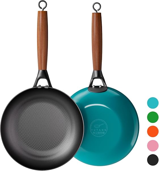 YUTANN Sartén de Hierro Fundido 20 cm