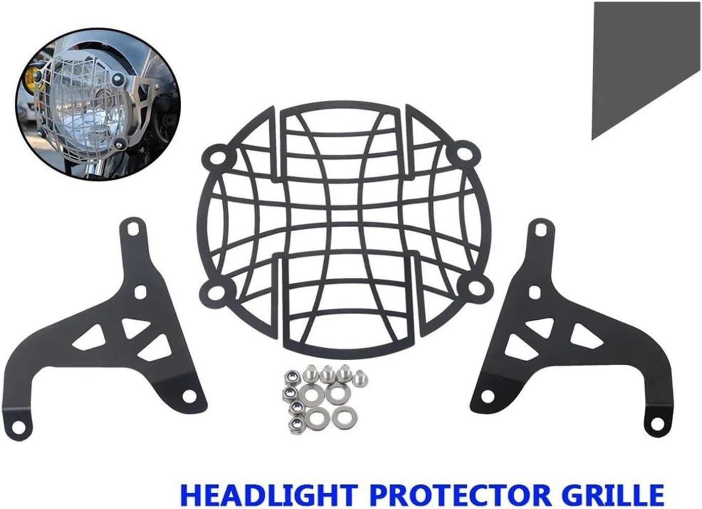 Headlight Protector Grille for Himalayan 400 for Himalayan 411 2020 Motorcycle Accessories Headlight Protector Grill Light Cover Grille Guard Headlamp Grill Guard