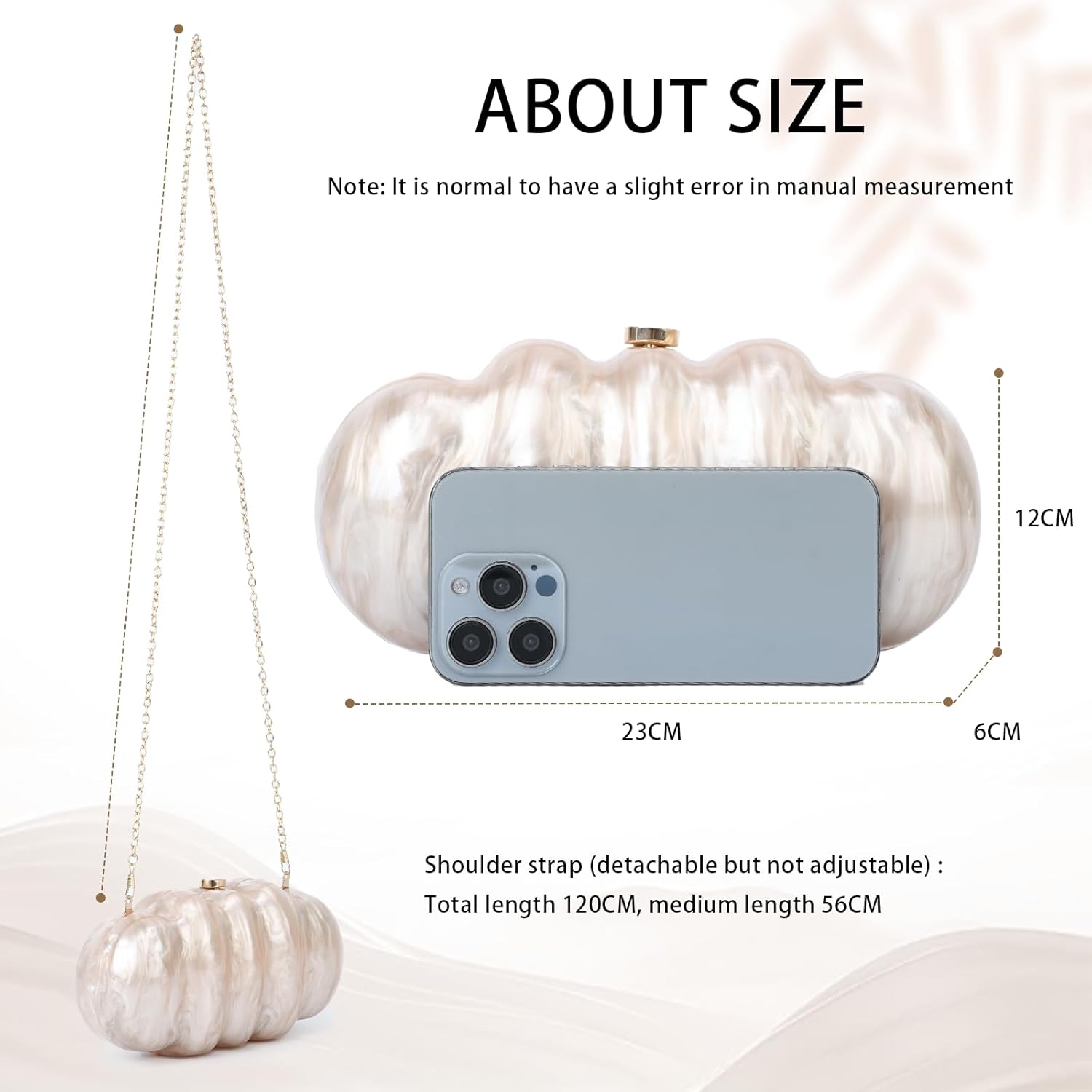 KUANG! Women Acrylic Clutch Purse Glitter Marble Acrylic Handbag Unique Evening Bag Chain Shoulder Bag for Party Prom