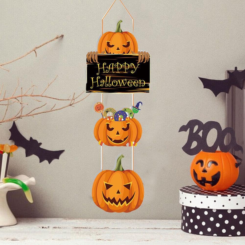 Pignatta Halloween A Forma Di Zucca – Decorazione E Gioco Per Feste, 43x43x10 Cm, Da Riempire Con Caramelle E Dolcetti