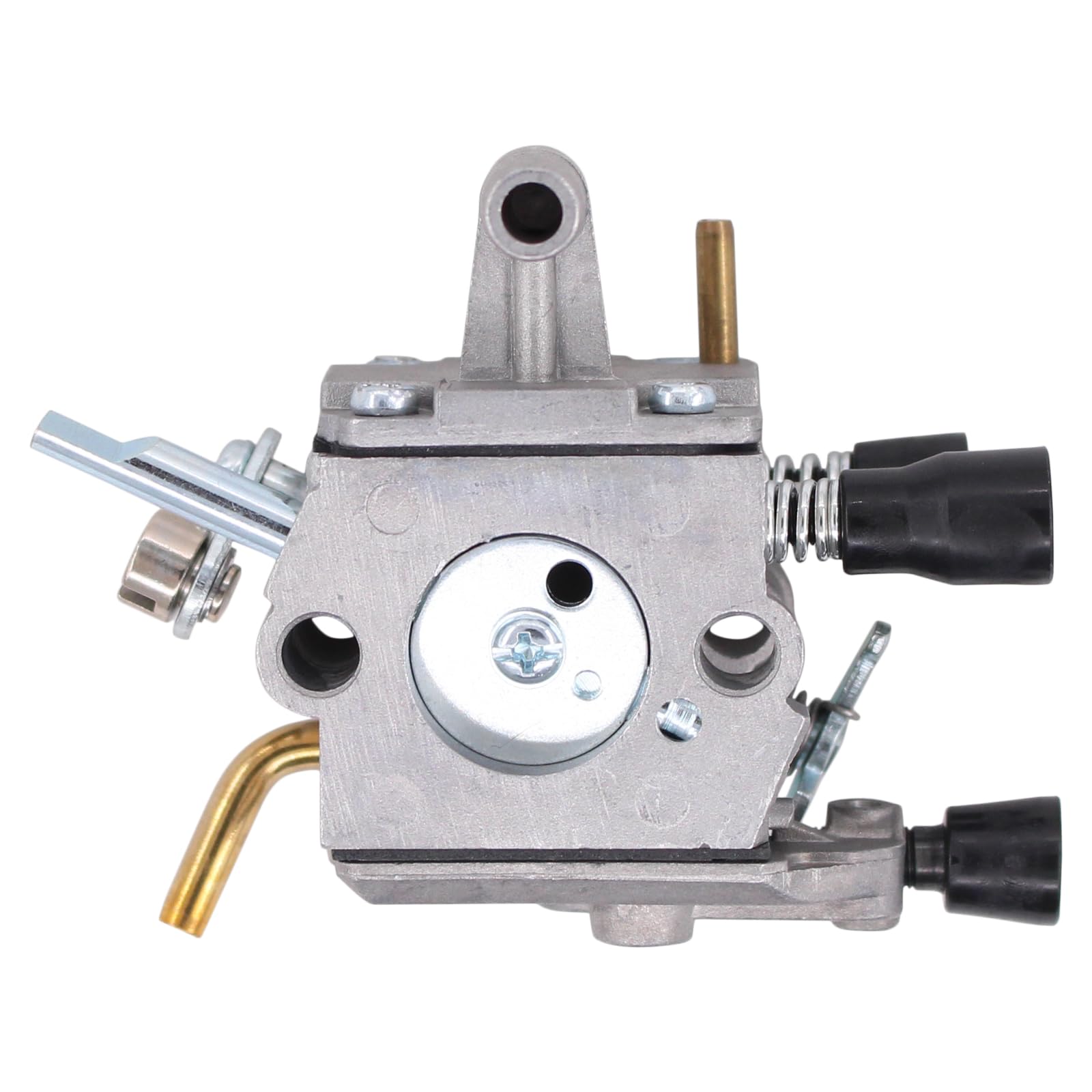 Vergaser Ersatz Rasenmäher mit Vergaserfilter Zündspule Kraftstofffilter Luftfilter Zündkerze Kraftstoffleitung Kraftstoffschlauch Ansaugpumpe Dichtung Satz für FS120 FS120R FS200 FS250 FS 350 FS300