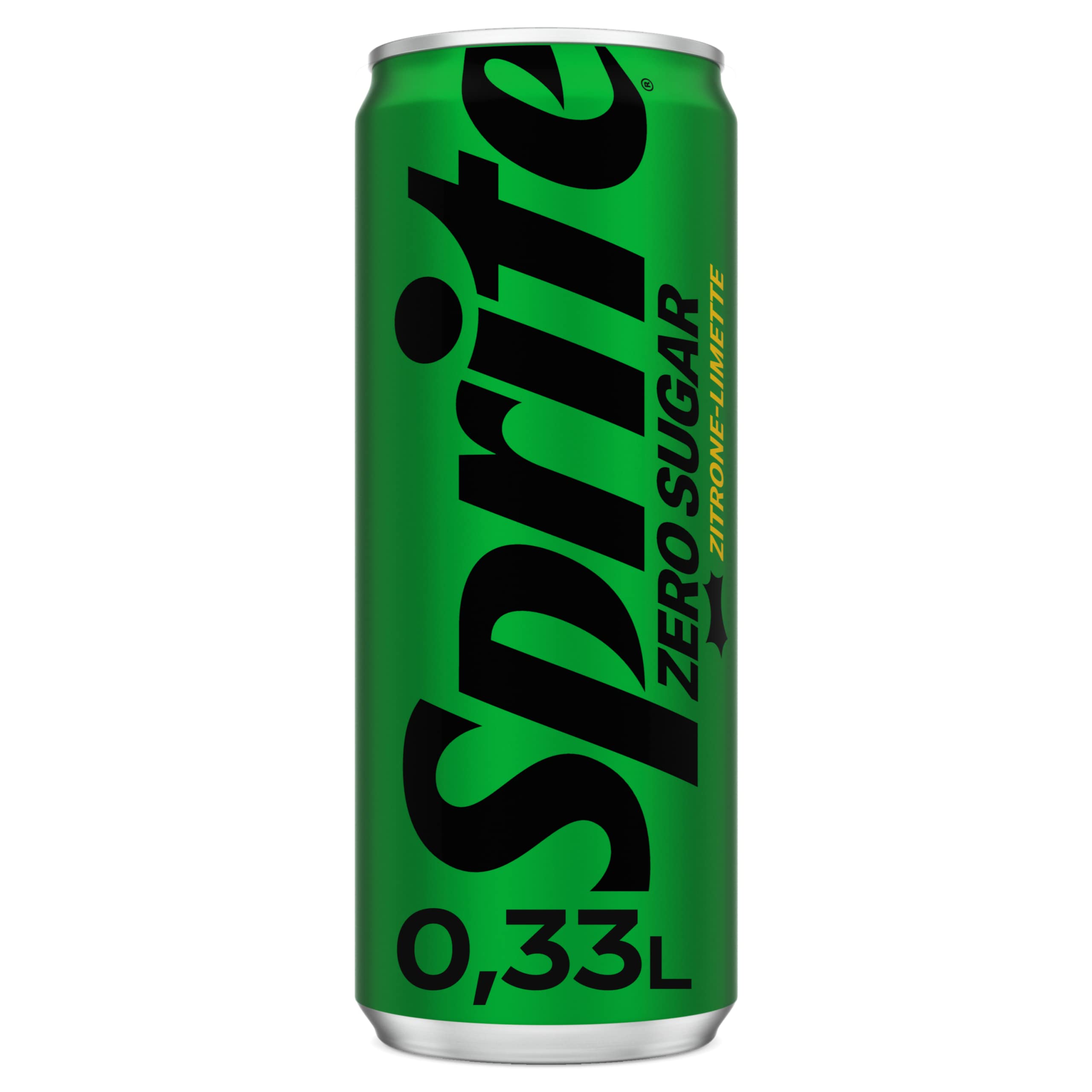 Sprite Zero Sugar, Maximale Erfrischung mit Limetten und Zitronen Geschmack ohne Zucker, Limo, EINWEG Dose (24 x 330ml)