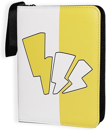 Carpeta de tarjetas para tarjetas, 4 bolsillos, 440 bolsillos, álbum portátil de coleccionista de tarjetas con 55 fundas extraíbles, tarjeta de