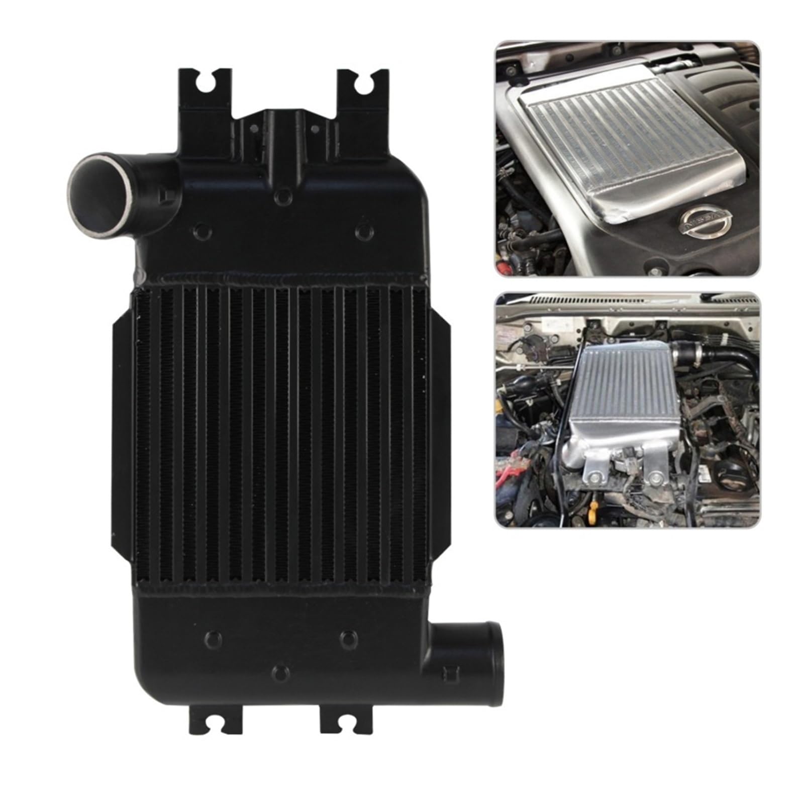 Pasuje Do Patrol GU ZD30 Common Rail 3.0L DDTi Turbo Diesel 2007-2016 Aluminiowa Listwa Intercoolera I Płyta Intercooler do turbiny samochodowy