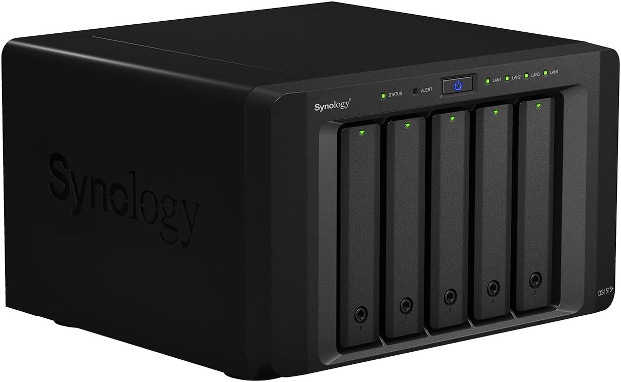 Synology DiskStation 5-Bay (5x 3TB NAS Drives) Network Attached Storage (NAS) DS1515+ 5300