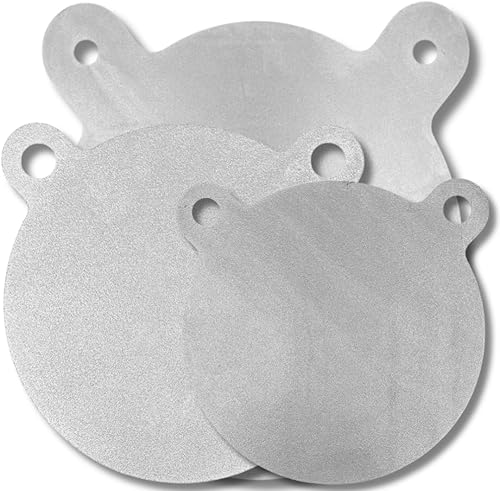 Miniatura 8 de AR500 Dianas de acero  Dianas para disparar - para pistolas y rifles - Corte láser, acero estadounidense  316 14 38 12