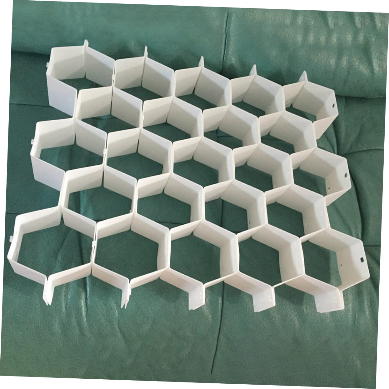 STOBOK 2sets Divisori per Plastica Design Nido d Ape Divisore per Combinazione Libera per Trucco Calzini Intimo