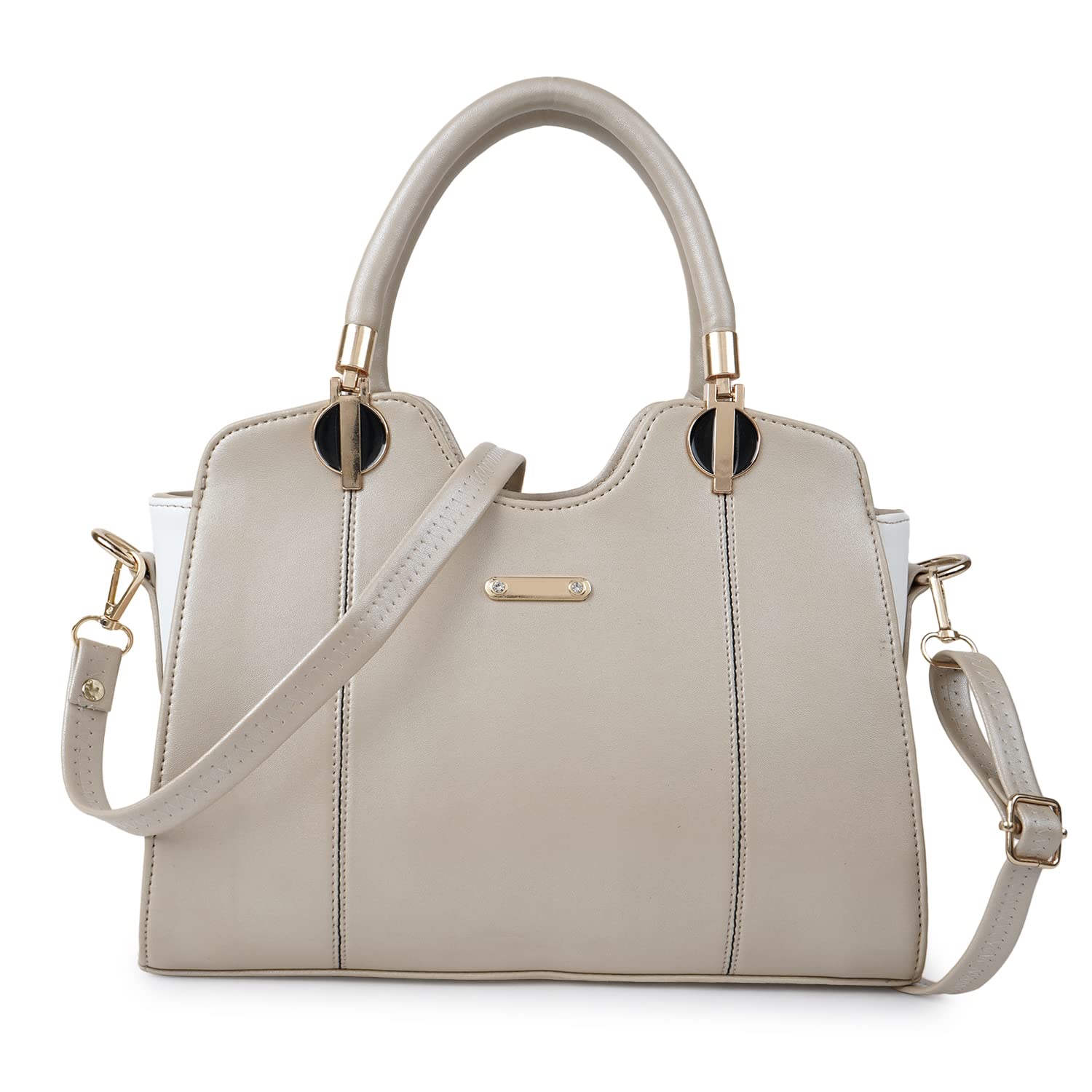 SPOTIC Vegan Leather Elegant Unique Design Trendy Fancy Classy Adjustable Top Handle Daytrip Women Handbag (B0BLK7SLN4) Amazon Price History, Amazon Price Tracker