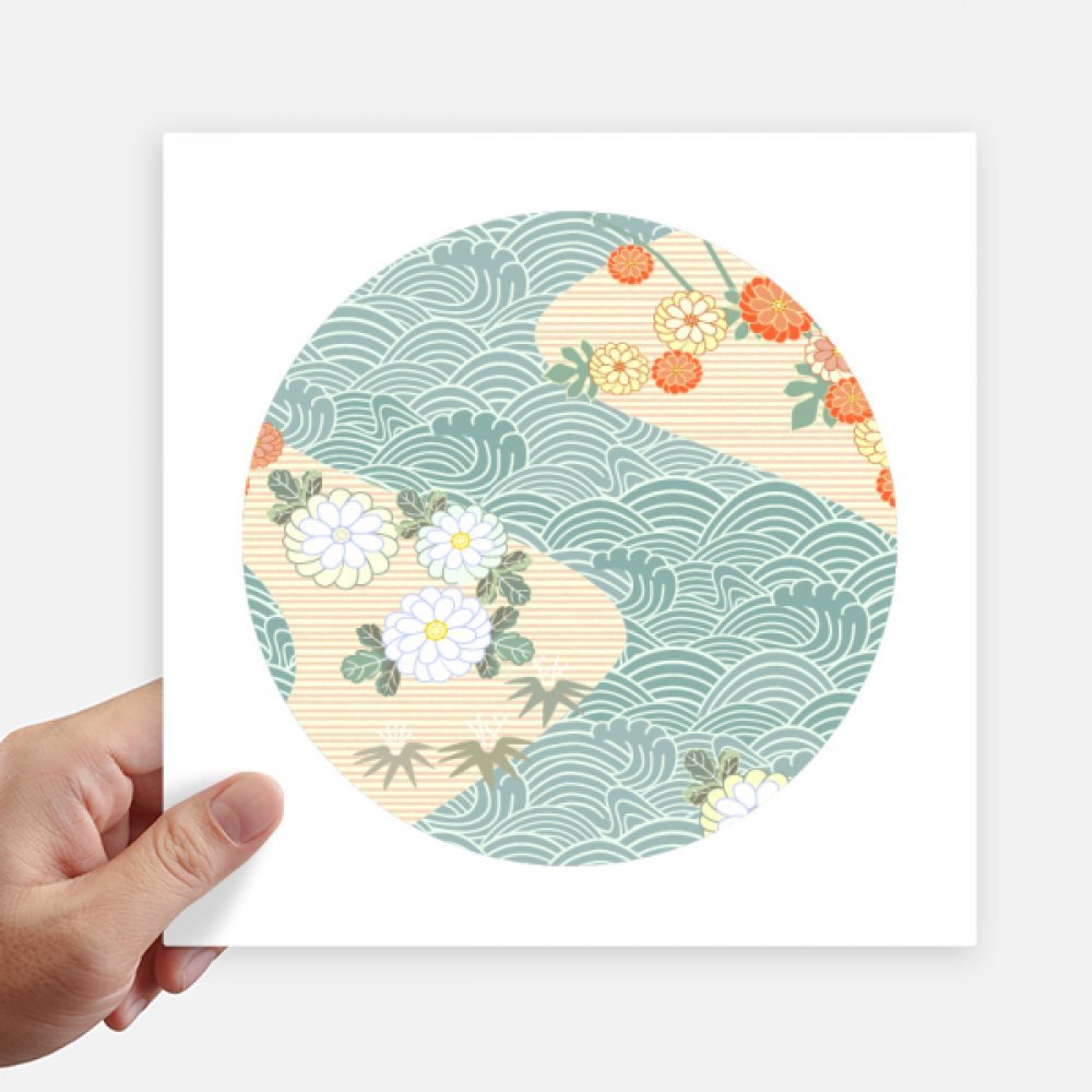 Stickers vagues Japon pour personnaliser une valise banale ou un ordinateur portable