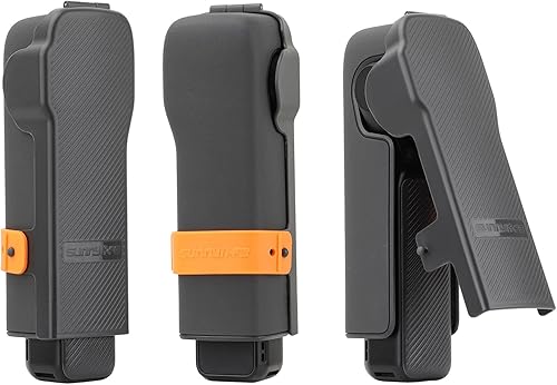 Funda de cardán para lente de cámara DJI Osmo Pocket 3, funda protectora de pantalla de lente de cámara sin desmontaje con correa de silicona