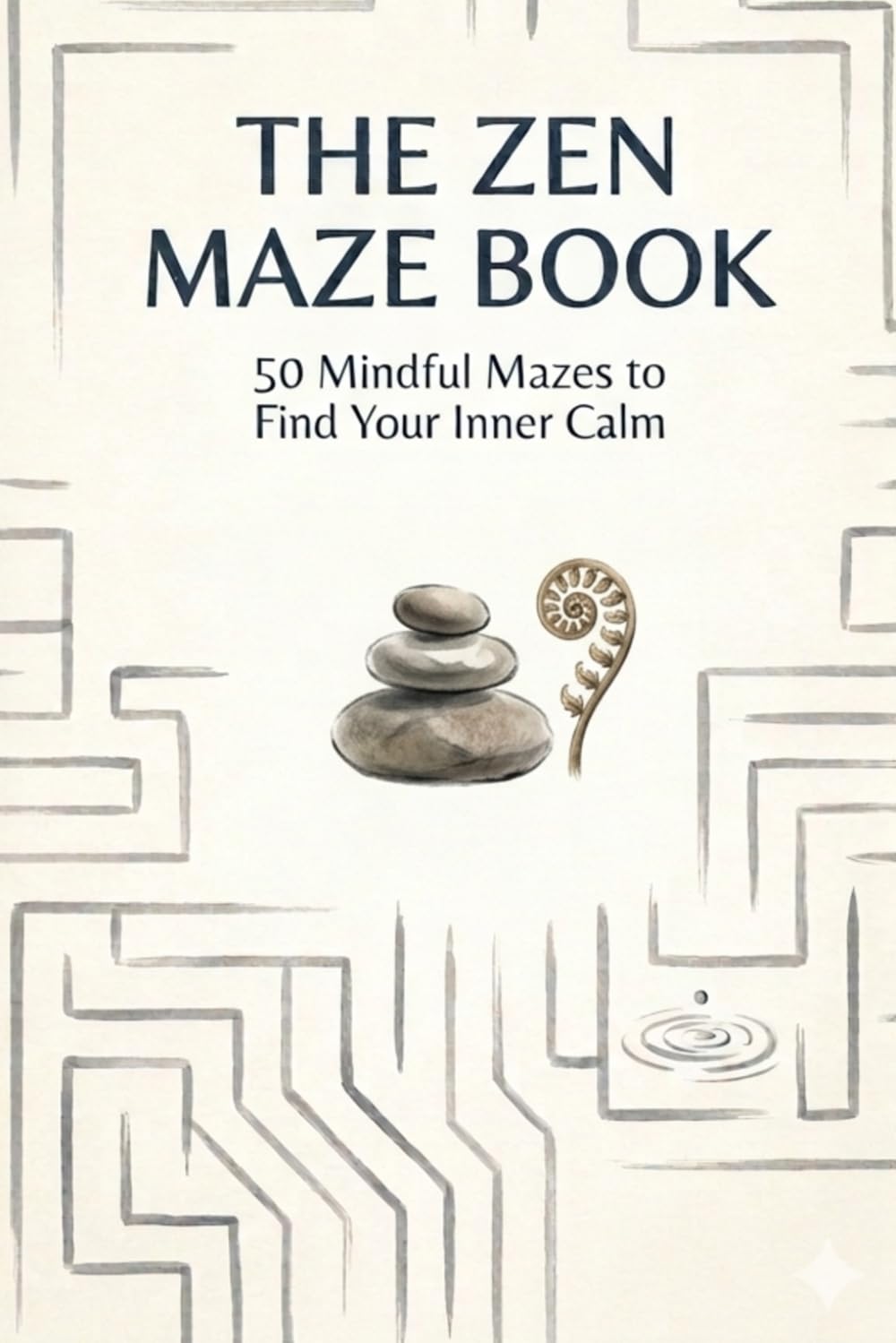 THE ZEN MAZE BOOK: 50 Mindful Mazes to Find Your Inner Calm.
