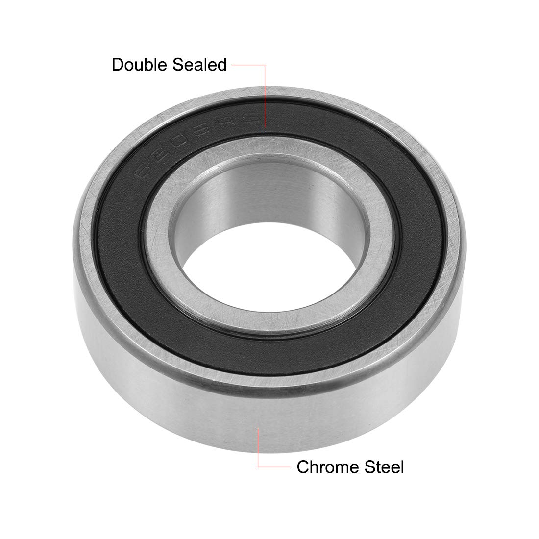 Cuscinetto A Sfere, Schermato 6205 / 2RS In C3 Misure 25x52x15 - Foto 8