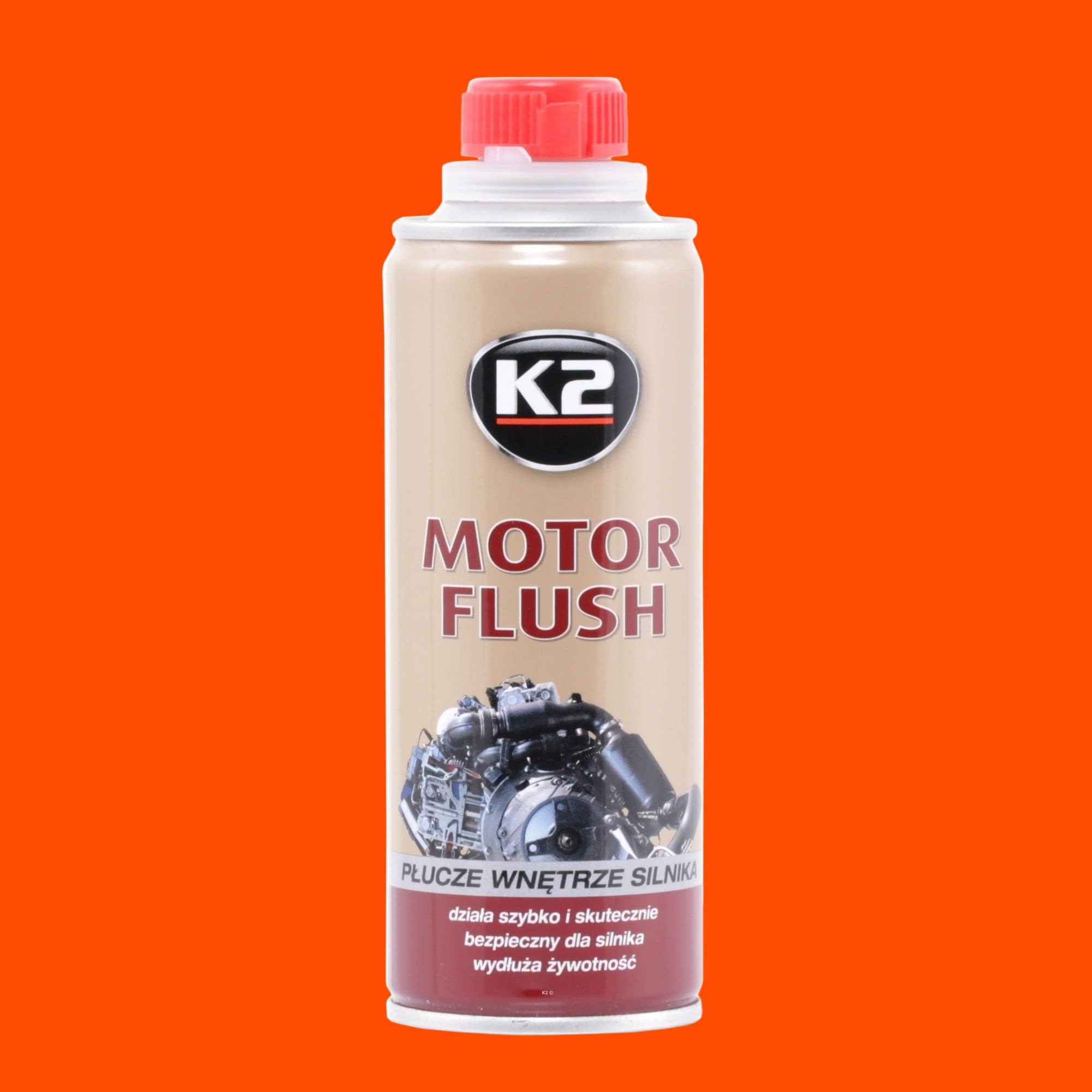 K2 Motor Flush Engine Cleaner, cleans the, Engine, Engine Flush engine, 250 ml