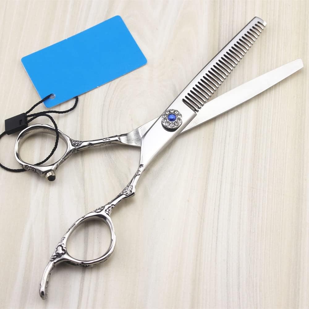 Hair Cutting Shears 6 Inch Professional 440c Steel Hair Cutting Scissors Haircut Thinning Barber Haircutting Shears Hairdressing Scissors