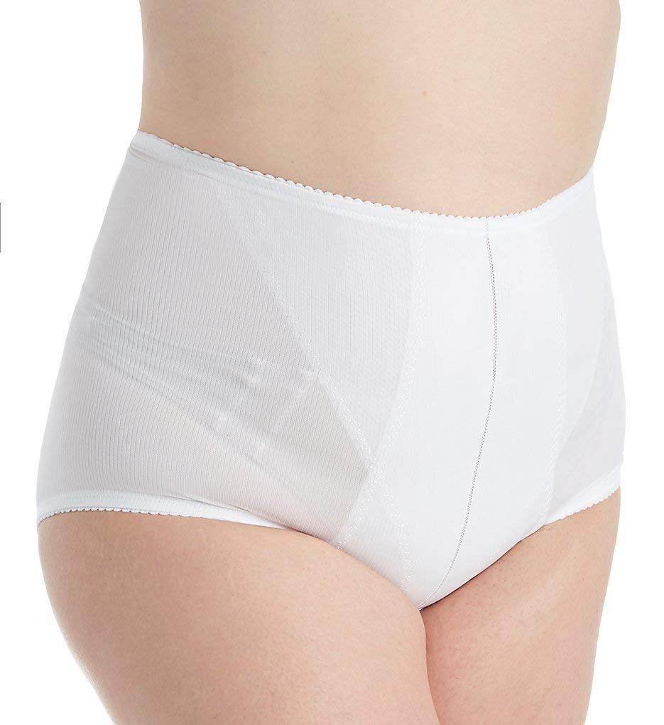 Q-T IntimatesQ-T Intimates Women's Retro High Waisted Tummy Control Brief - Supportive Ladies Shapewear