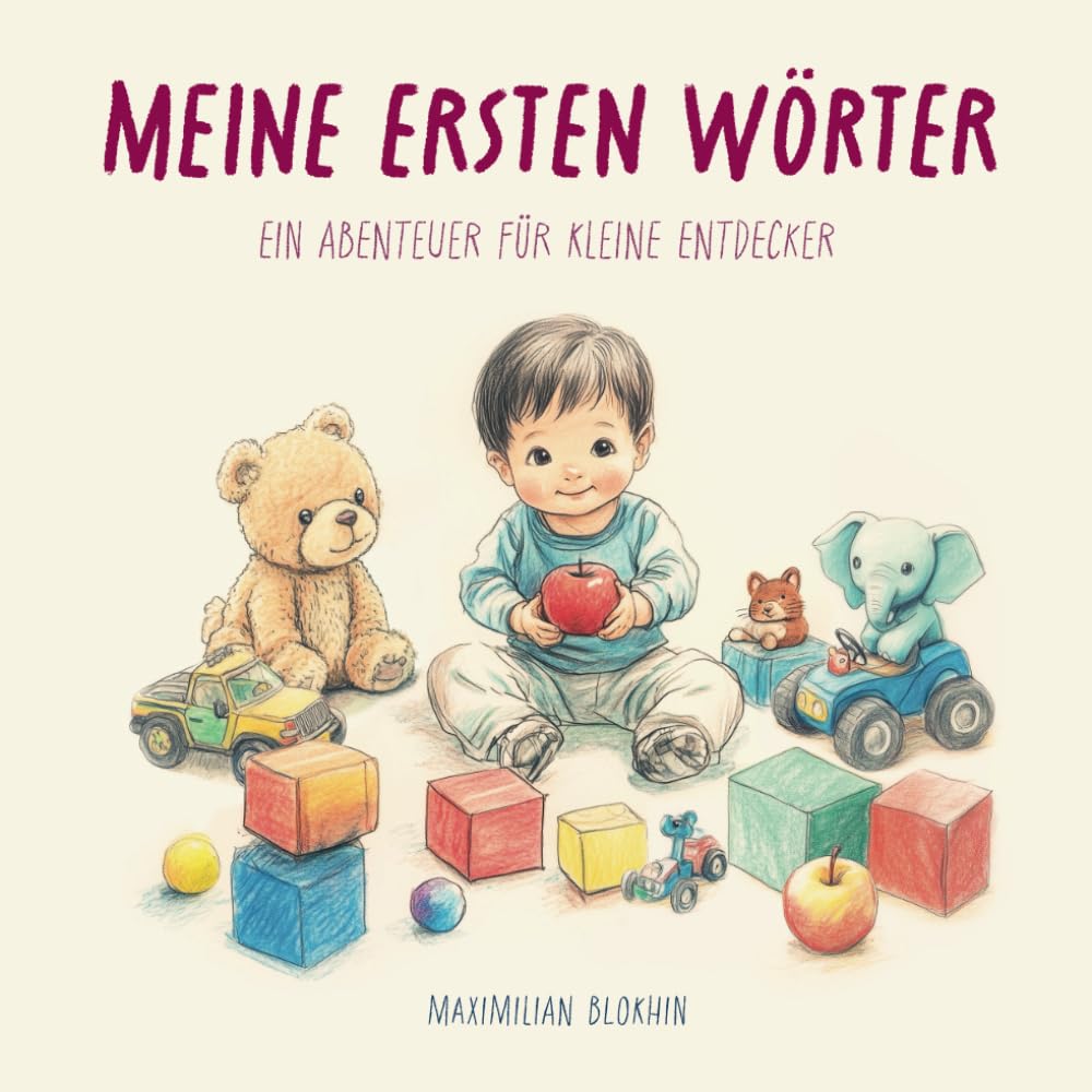 Meine ersten Wörter: Ein farbenfrohes Buch, das Ihrem Baby hilft, spielerisch seine ersten Wörter zu entdecken! (Babies & Kids)