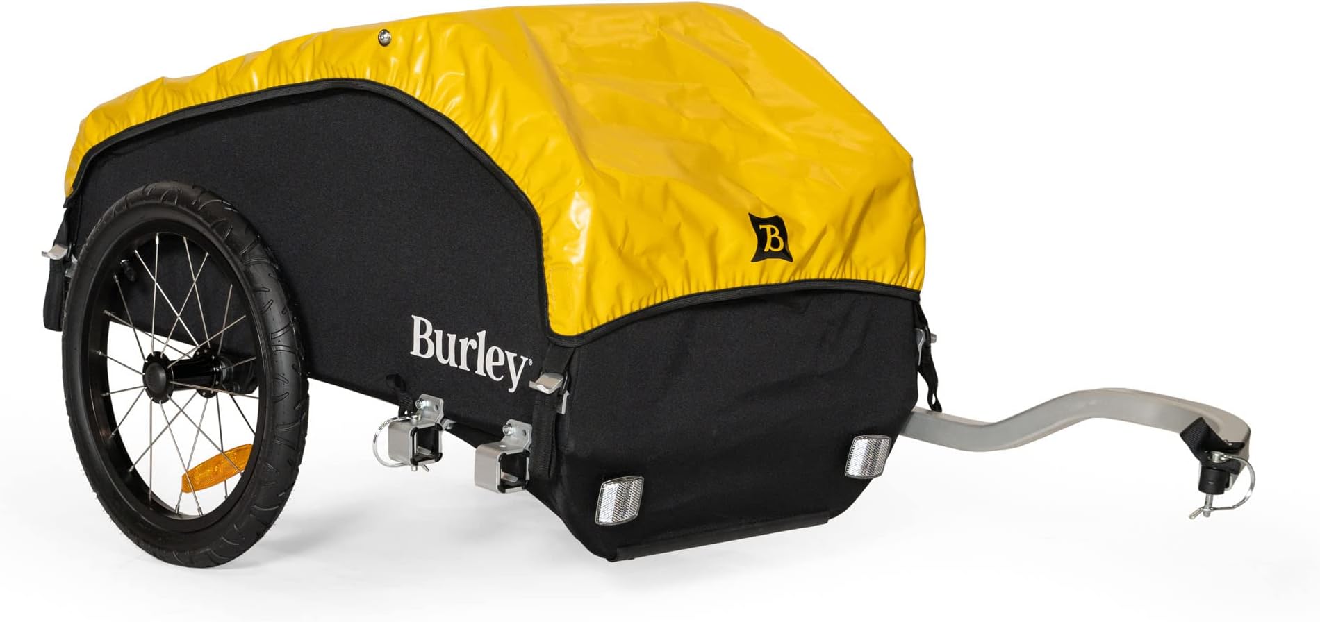 Burley Nomad | Touring Cargo Bike Trailer with Water-Resistant Cover, Large Storage Capacity & 100 lb Load Rating