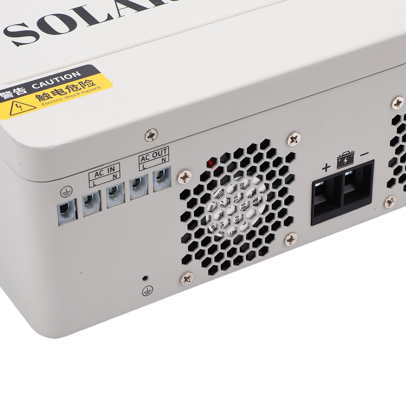 Inwerter Solarny 1600W Wbudowany Kontroler MPPT 60A Czysta Fala | Hybrydowa ładowarka Słoneczna WiFi, Kompatybilna z Akumulatorem AGM/żelowym/Li, Zabezpieczeniem Przed Przeciążeniem i