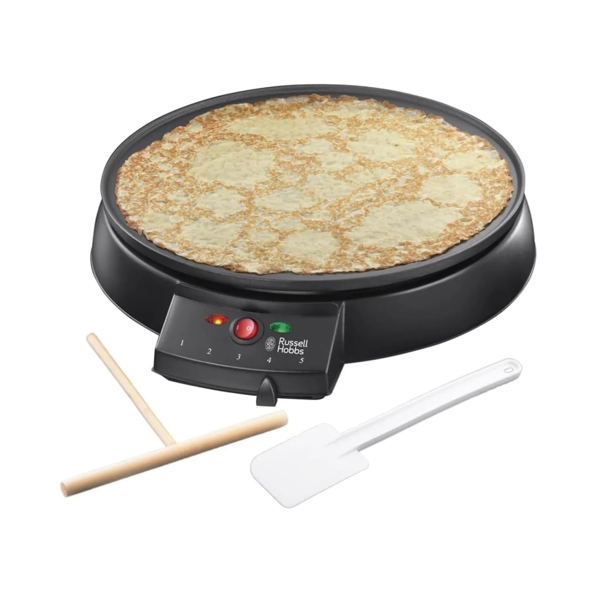 Russell Hobbs Crêpes Maker, Ø30cm, Antihaftplatte, 1000 Watt, Tischgrill