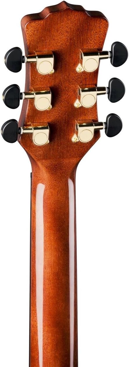 Luna VISTA DEER Tropical Wood Acoustic-Electric Guitar With Case