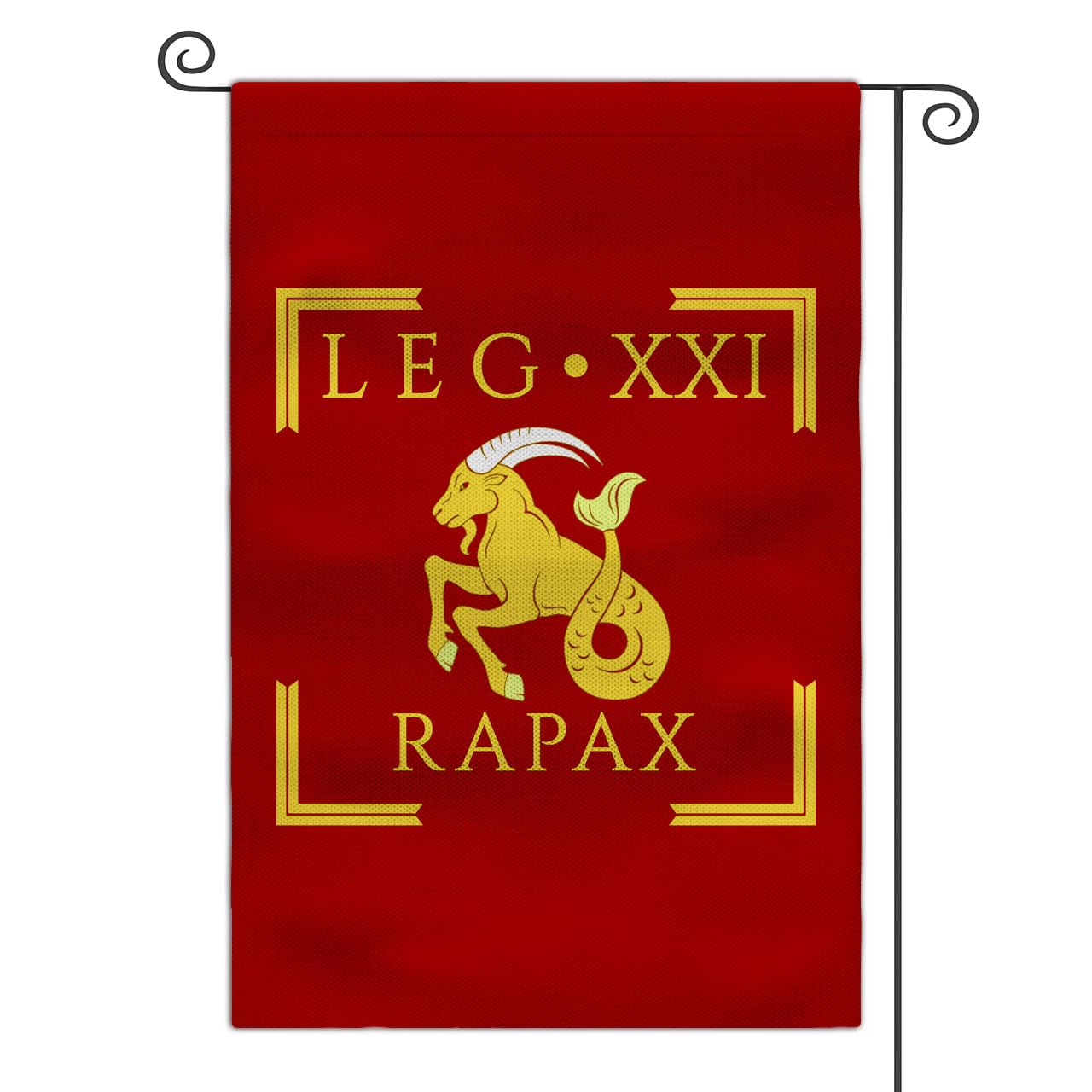 Roman Legion Garden Flag 12x18 Double Sided Yard Outdoor Flag (LEGIO XXI RAPAX)