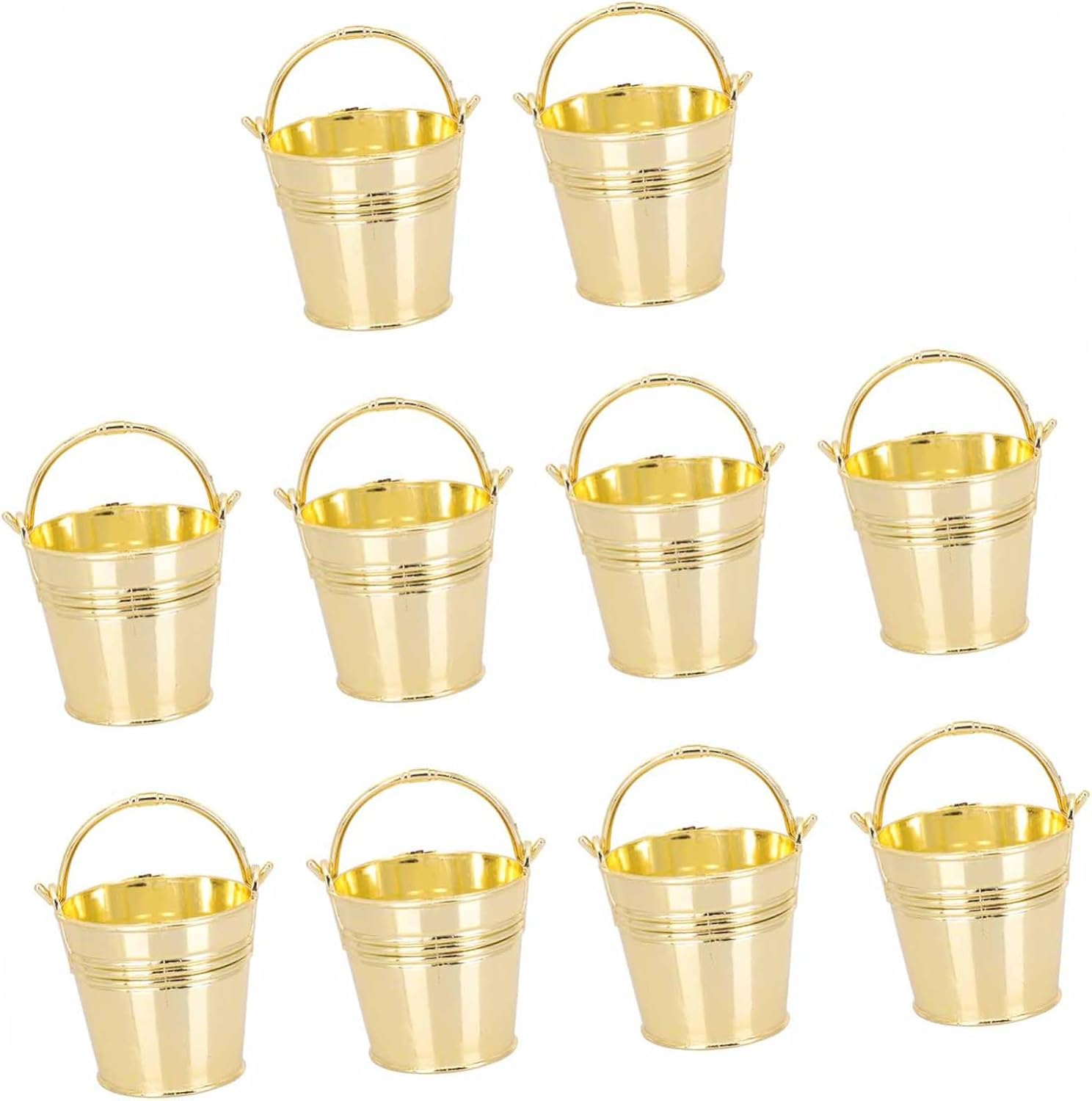 Party Candy Buckets 10pcs Plastic Snack Holders for Halloween Season