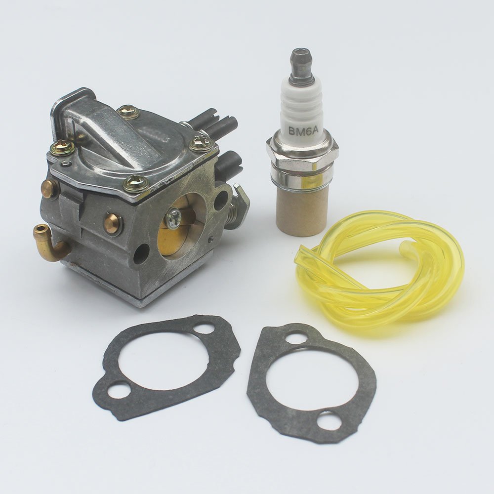 KIPA Carburador para motosierra de gas Stihl MS340 MS350 MS360 034 036 Motor Reemplaza Zama C3A-S31A C3A-S31E Stihl 1125-120-0613 1125-120-0614 1125-120-0615 1125 - 120-0651 Tillotson 40-HE-20A H20036