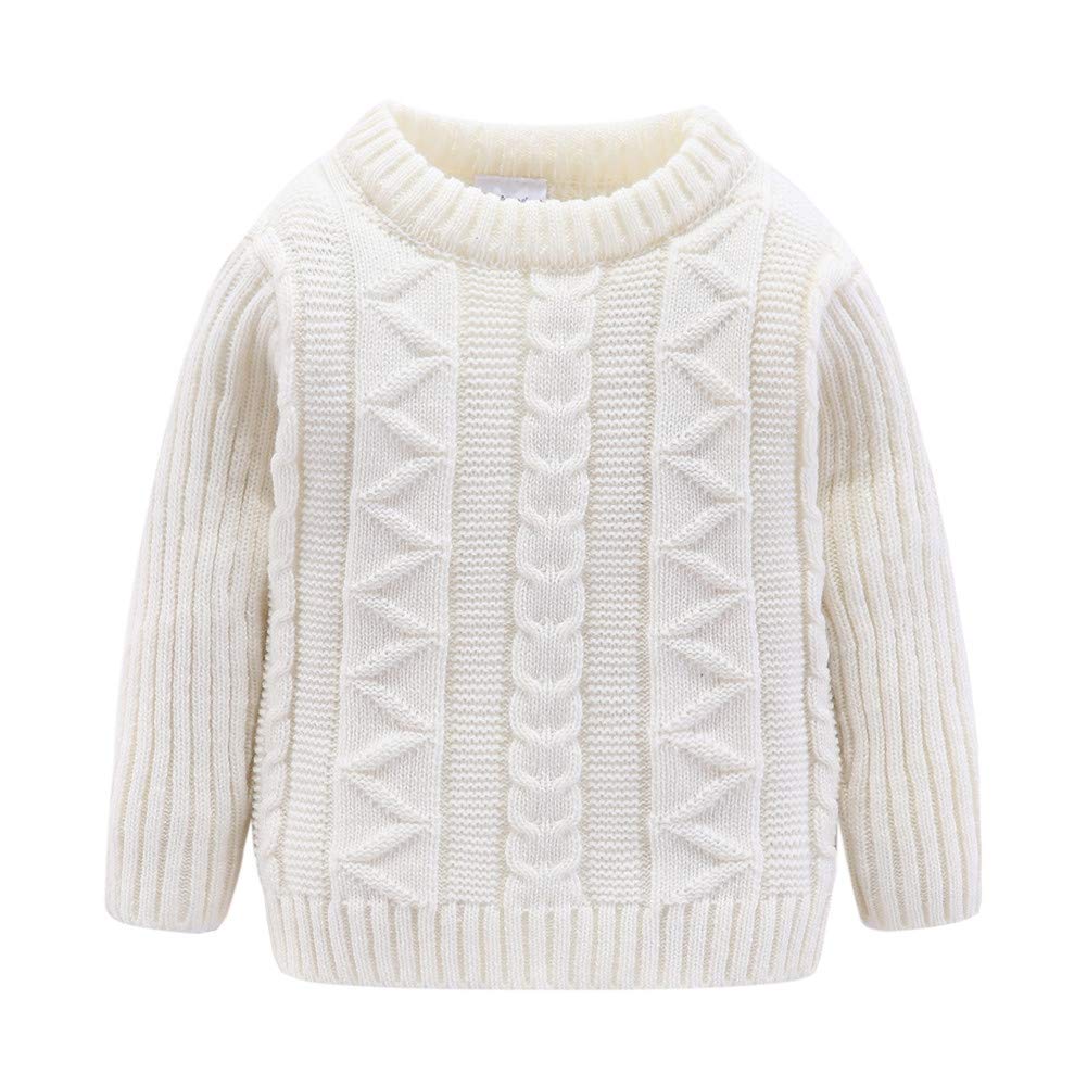 Mud Kingdom Niños Suéteres Unisex Cuello Alto Ligero