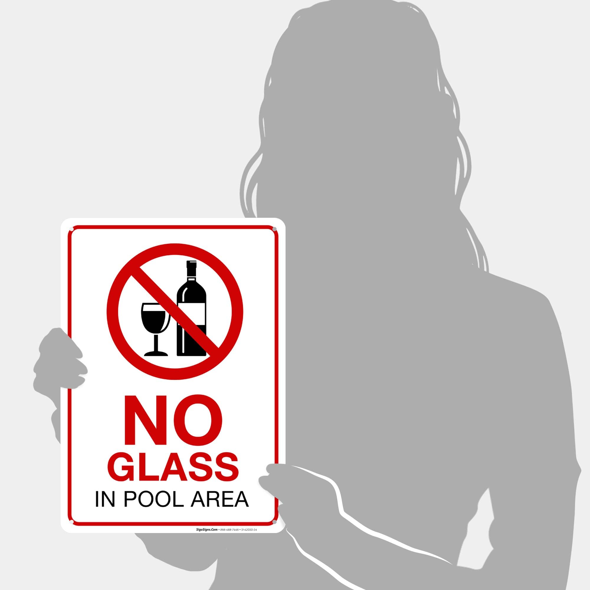 SmartSign No Dogs Allowed Metal Sign - 14x10 Inch, Rustproof Aluminum, UV Protected | Athletic Field Sign - View #2