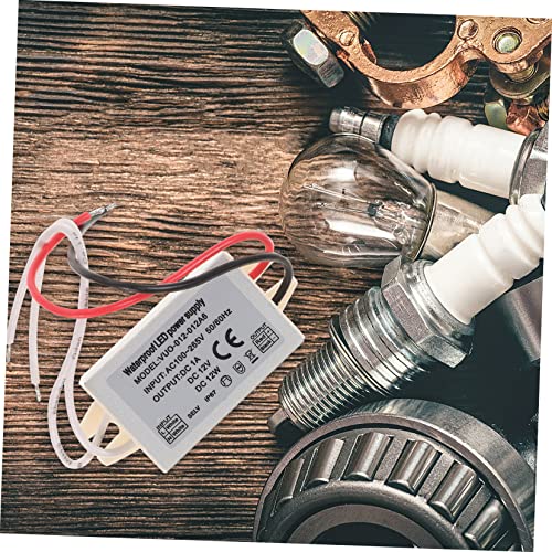 UPKOCH 5Pcs LED Driver Luz De Tira Luz Ao Ar Livre Liga De Alumínio