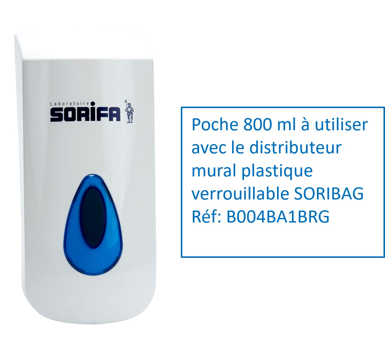 Dermécran - Crème solaire SPF50+ - Visage et corps - Formule Vegan & Ocean Friendly - Résiste à l'eau - Pour toute la famille dès 3 ans - Fabriquée en France - Poche 800 ml