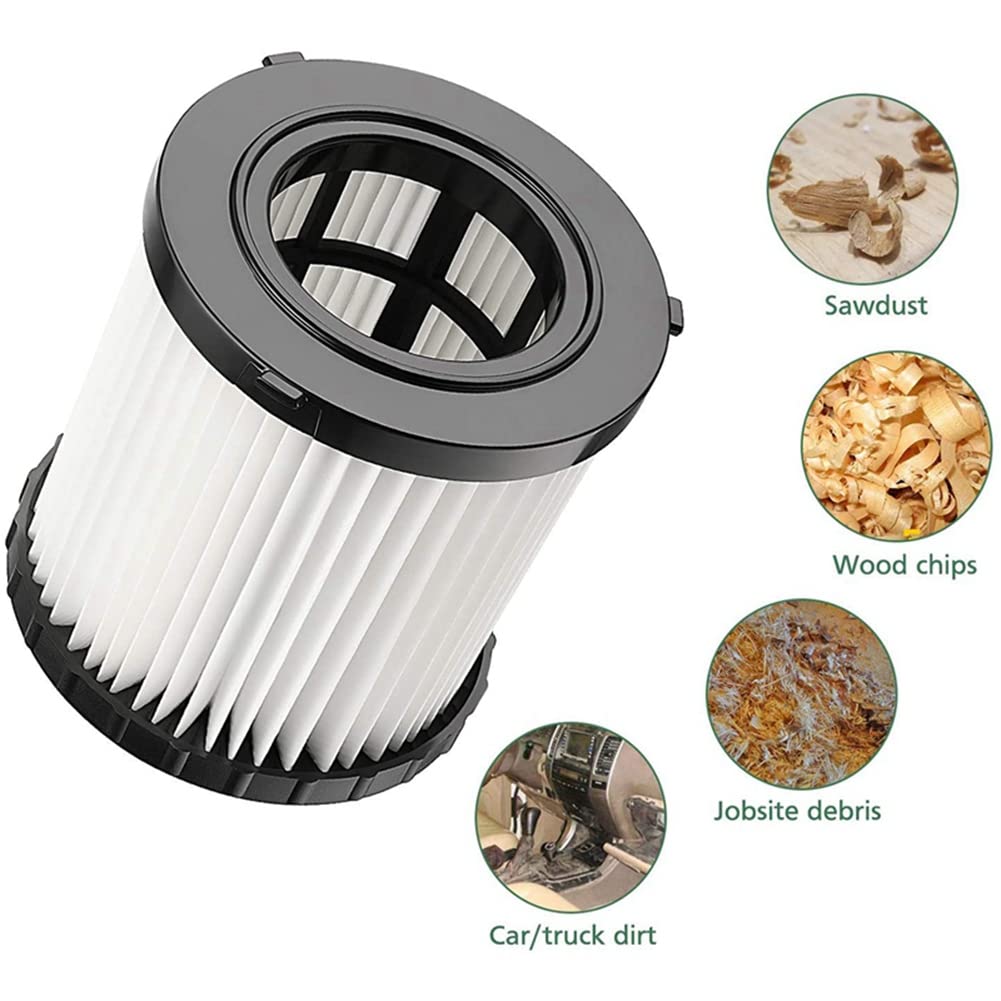 Lot de 4 filtres HEPA lavables et réutilisables pour aspirateur sec et humide DCV5801H