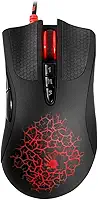 Bloody Mouse óptico para jogos AL90 com interruptor óptico Light Strike (LK) e rolagem - 8 botões programáveis e macros avançadas - Pega ergonômica para a mão direita - Punhos de botão - Seleção de