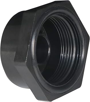 Tram 1290 NMO Rain Cap Black Heavy-Duty Plastic with O Ring Gasket for Secure Weather Protection