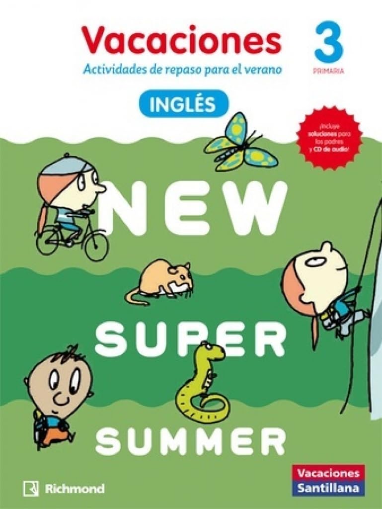 NEW SUPER SUMMER SB 3 + AUDIO 3 (CUADERNOS DE VACACIONES)
