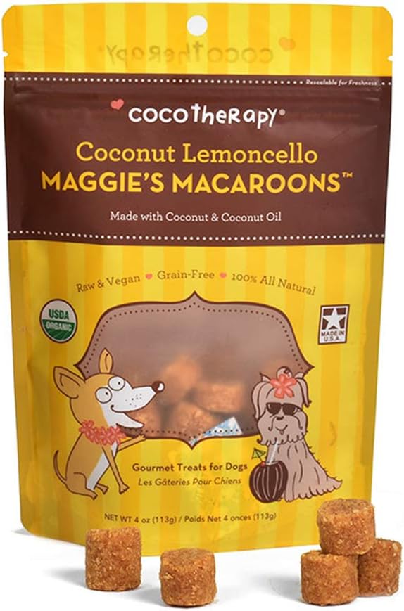 Cocotherapy Ctt-0013 Maggie'S Macaroons Coconut Lemoncello (1 Pouch), 4 Oz