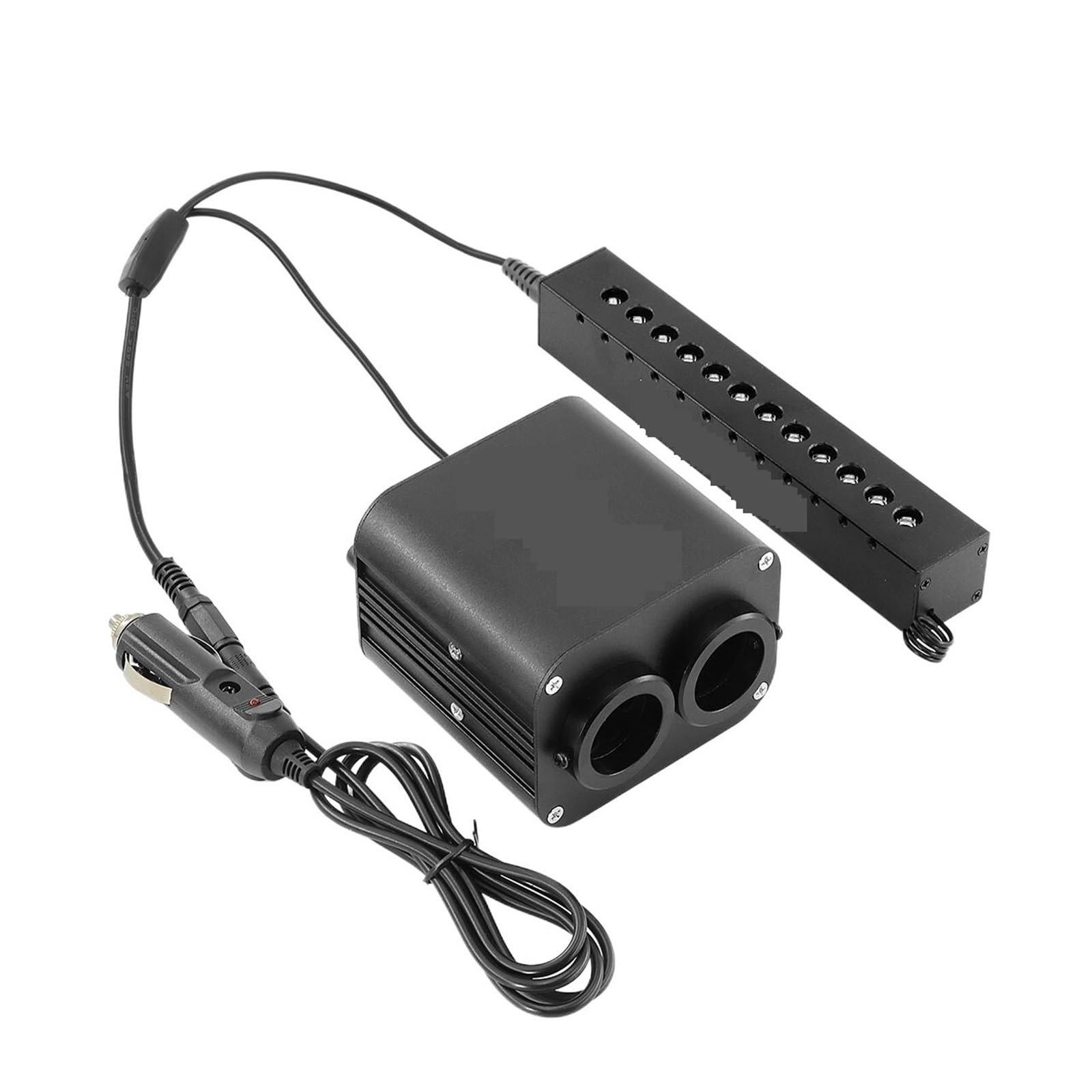 20W Meteor Twinkle Starry Sky Car Star Lámpara De Techo Techo Led Fibra Óptica Luz Detección De Música Luz Ambiental Control De Doble Color