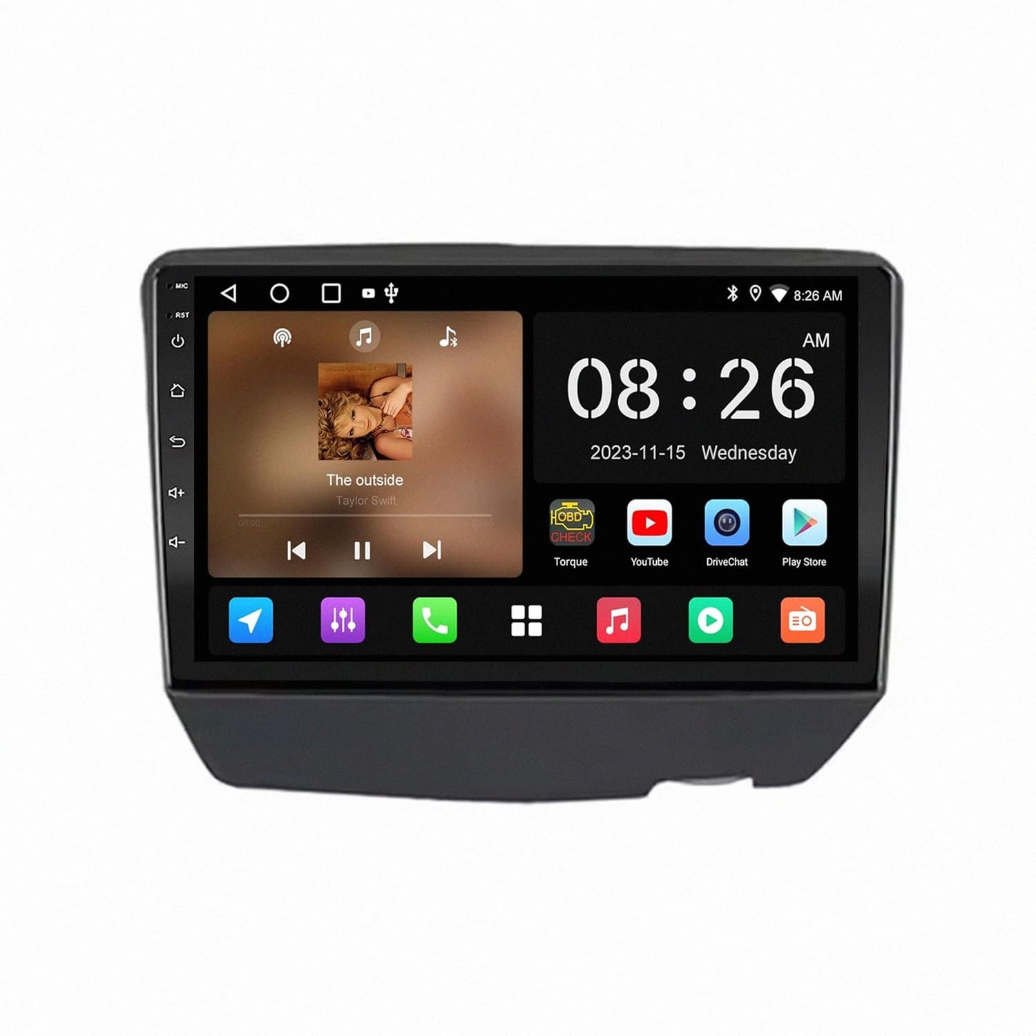 Pantalla Golf 6 para viajar con mapas GPS y música 8