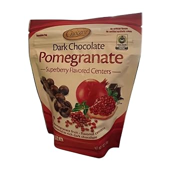 Dark Chocolate Pomegranate Superberry Flavored Balls, 7 oz, No Artificial Flavors