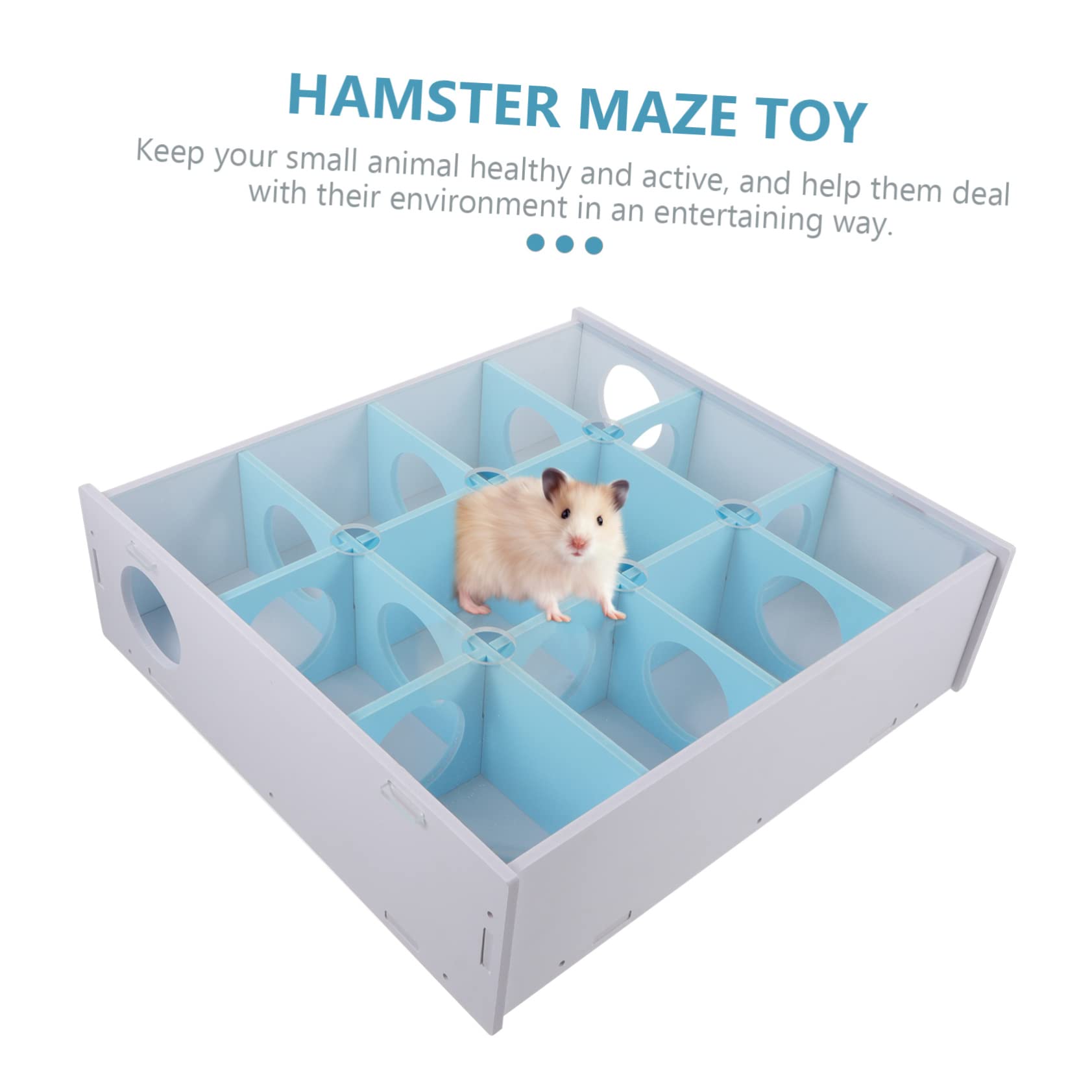 Hamsterlabyrinthtunnel Fördert Gesunde Entwicklung und Beweglichkeit als Haustierlabyrinthspielzeug für Haustierlabyrinthspielzeug Kleine Haustiere Wie Rennmäuse und Ratten
