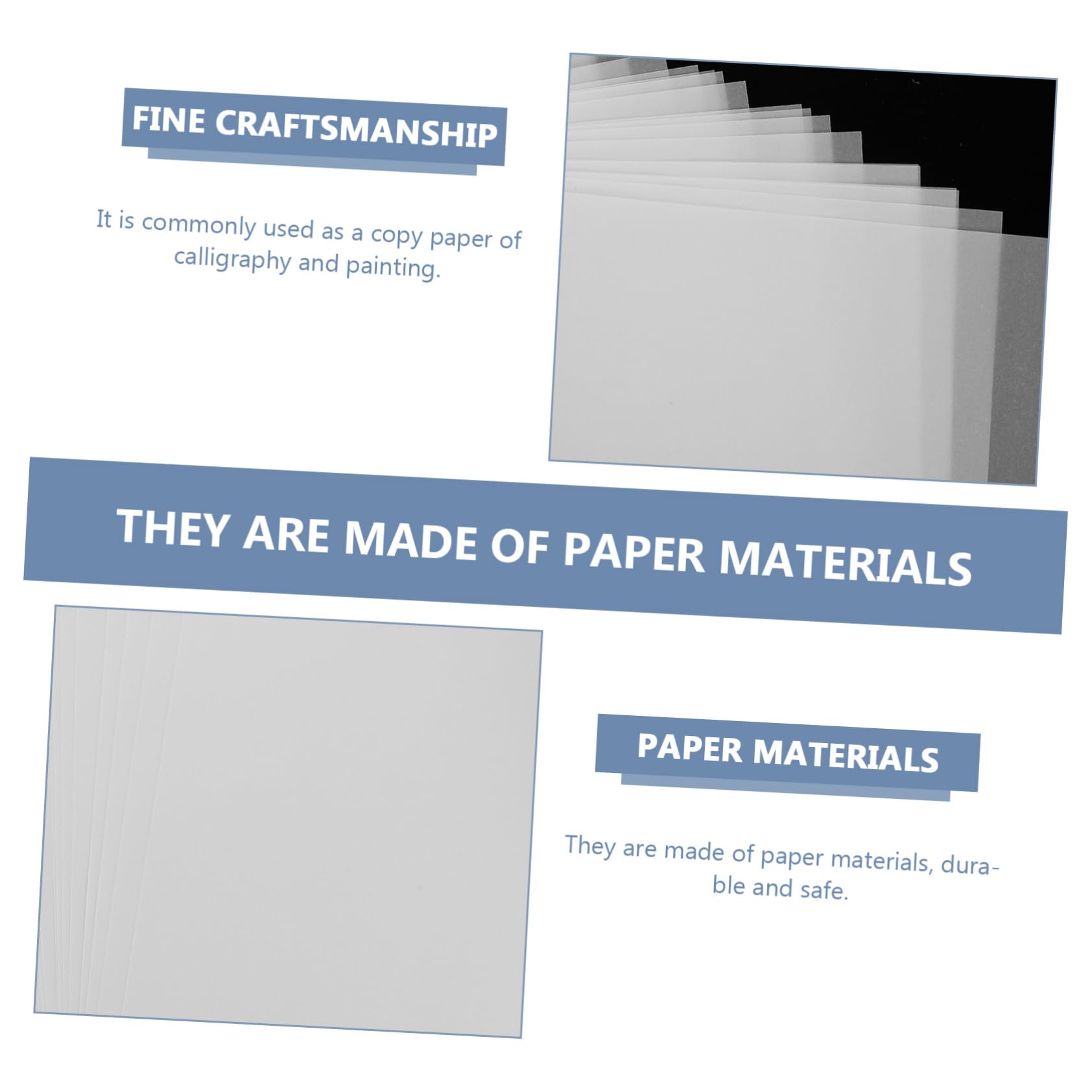 Housoutil Papel Calcar Papeles De Transferencia Multifuncionales Para Dibujo Copiado Y Manualidades Para Arte Caligrafía Y Proyectos 50 Piezas*4
