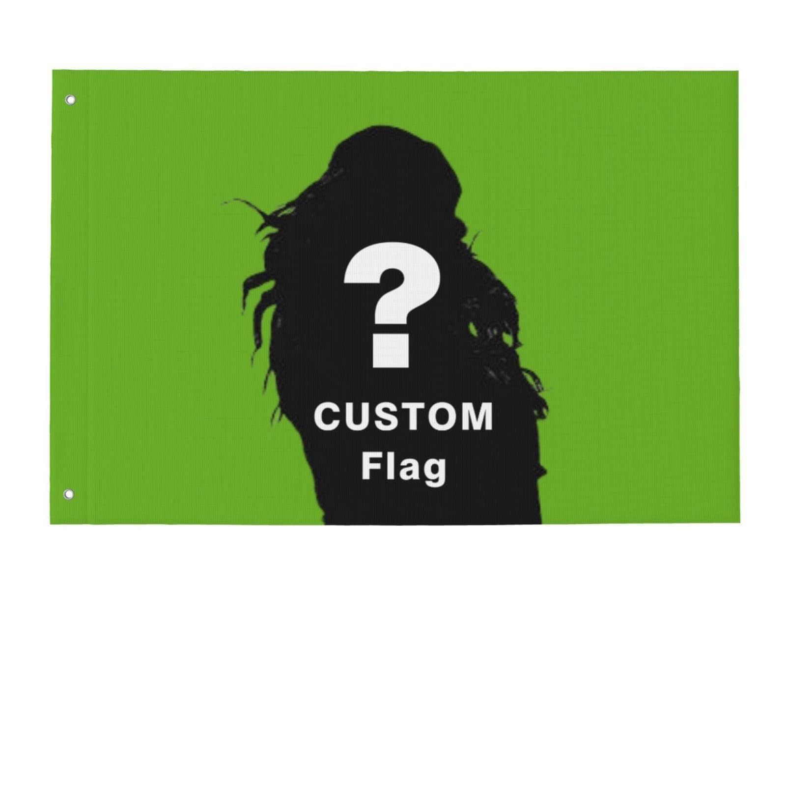 Custom Flag with Your Photo/Logo/Text, Personalized 3x2ft / 5x3ft / 6x4ft / 8x5ft, Personalised British Flag Design for Dorms, Bedrooms, Clubs, Concerts, Bars, Living Room